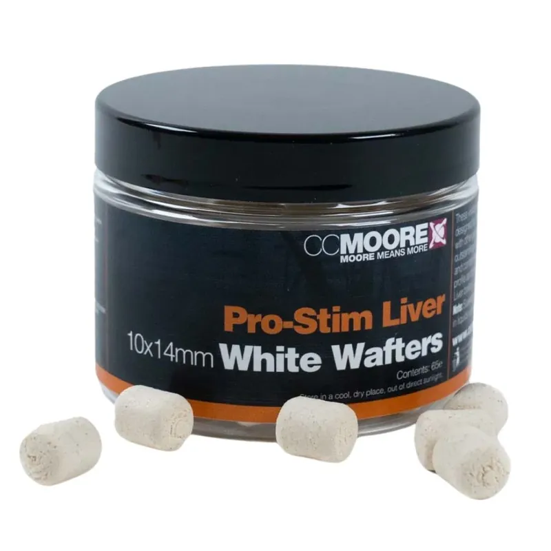 Must-Have CC Moore Pro-Stim Liver White Dumbell Wafters 10x14 mm